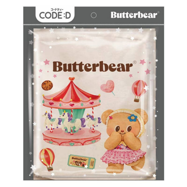 CODE:D ชุดกระเป๋าผ้าและสมุดโน้ต Butterbear คู่หูสุดคิวท์ พกไปไหนก็น่ารัก! - Image 8