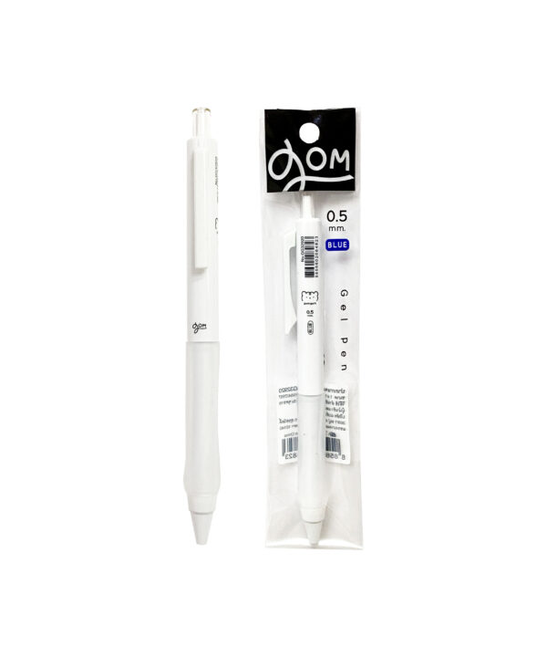 GOM ปากกาเจล ขาวคลีน หมีคิวท์ มินิมอลแต่มีสไตล์ เขียนดี๊ดี! - Image 2
