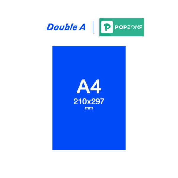 Double A สมุดรายงาน A4 "Piece of Mind" สมุดคู่ใจเพื่อความสงบ เขียนสบาย - Image 3
